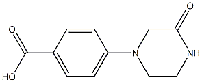 4-(3-oxopiperazin-1-yl)benzoic acid