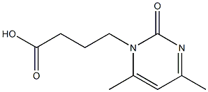  4-(4,6-dimethyl-2-oxo-1,2-dihydropyrimidin-1-yl)butanoic acid