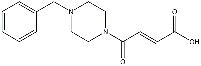 4-(4-benzylpiperazin-1-yl)-4-oxobut-2-enoic acid|