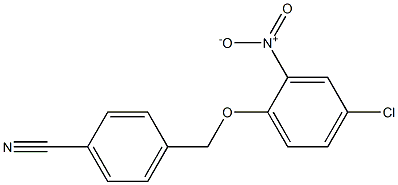 4-(4-chloro-2-nitrophenoxymethyl)benzonitrile|