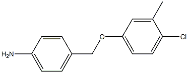  4-(4-chloro-3-methylphenoxymethyl)aniline