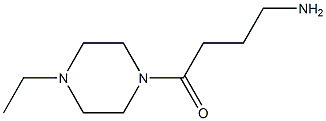 4-(4-ethylpiperazin-1-yl)-4-oxobutan-1-amine Structure