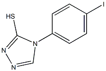 4-(4-iodophenyl)-4H-1,2,4-triazole-3-thiol Structure