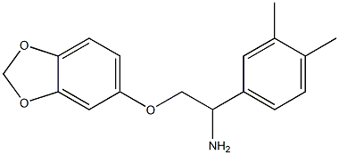 5-[2-amino-2-(3,4-dimethylphenyl)ethoxy]-2H-1,3-benzodioxole