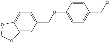 5-[4-(chloromethyl)phenoxymethyl]-2H-1,3-benzodioxole|