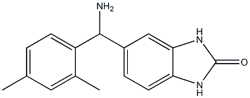 5-[amino(2,4-dimethylphenyl)methyl]-2,3-dihydro-1H-1,3-benzodiazol-2-one