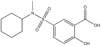 5-[cyclohexyl(methyl)sulfamoyl]-2-hydroxybenzoic acid