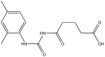 5-{[(2,4-dimethylphenyl)carbamoyl]amino}-5-oxopentanoic acid