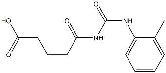 5-{[(2-methylphenyl)carbamoyl]amino}-5-oxopentanoic acid