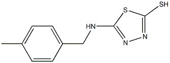 5-{[(4-methylphenyl)methyl]amino}-1,3,4-thiadiazole-2-thiol