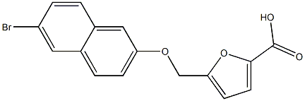  5-{[(6-bromonaphthalen-2-yl)oxy]methyl}furan-2-carboxylic acid