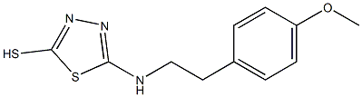 5-{[2-(4-methoxyphenyl)ethyl]amino}-1,3,4-thiadiazole-2-thiol