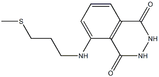  5-{[3-(methylsulfanyl)propyl]amino}-1,2,3,4-tetrahydrophthalazine-1,4-dione
