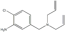 5-{[bis(prop-2-en-1-yl)amino]methyl}-2-chloroaniline,,结构式