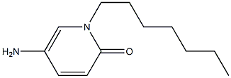 5-amino-1-heptyl-1,2-dihydropyridin-2-one Struktur