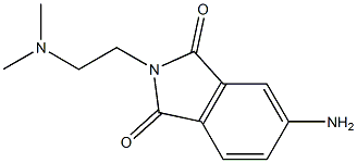 5-amino-2-[2-(dimethylamino)ethyl]-2,3-dihydro-1H-isoindole-1,3-dione Structure