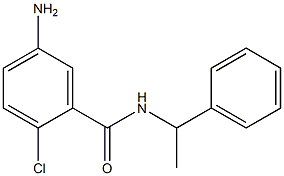 5-amino-2-chloro-N-(1-phenylethyl)benzamide|