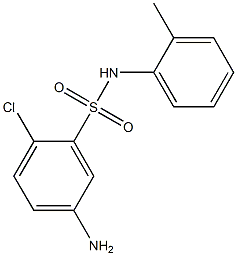 5-amino-2-chloro-N-(2-methylphenyl)benzene-1-sulfonamide