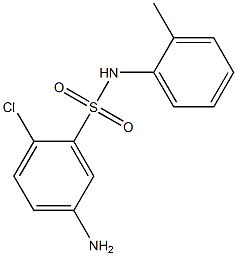  5-amino-2-chloro-N-(2-methylphenyl)benzene-1-sulfonamide