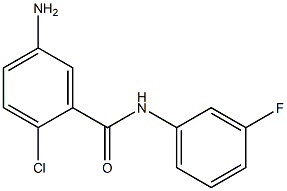 5-amino-2-chloro-N-(3-fluorophenyl)benzamide Structure