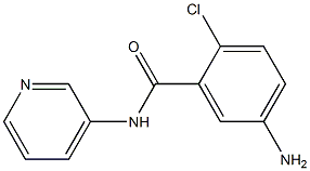 5-amino-2-chloro-N-pyridin-3-ylbenzamide 结构式