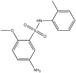 5-amino-2-methoxy-N-(2-methylphenyl)benzene-1-sulfonamide
