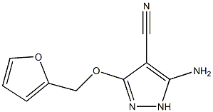 5-amino-3-(2-furylmethoxy)-1H-pyrazole-4-carbonitrile