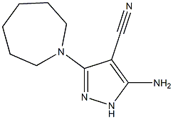 5-amino-3-azepan-1-yl-1H-pyrazole-4-carbonitrile