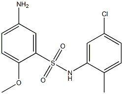 5-amino-N-(5-chloro-2-methylphenyl)-2-methoxybenzene-1-sulfonamide