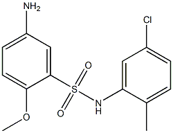 5-amino-N-(5-chloro-2-methylphenyl)-2-methoxybenzene-1-sulfonamide|