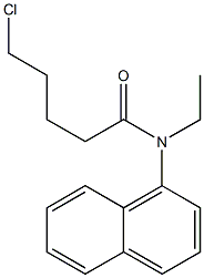 5-chloro-N-ethyl-N-(naphthalen-1-yl)pentanamide Structure