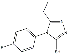 5-ethyl-4-(4-fluorophenyl)-4H-1,2,4-triazole-3-thiol|