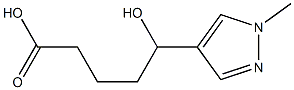 5-hydroxy-5-(1-methyl-1H-pyrazol-4-yl)pentanoic acid