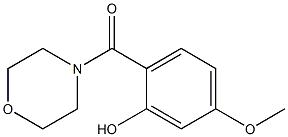  5-methoxy-2-(morpholin-4-ylcarbonyl)phenol