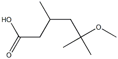 5-methoxy-3,5-dimethylhexanoic acid