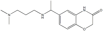  6-(1-{[3-(dimethylamino)propyl]amino}ethyl)-3,4-dihydro-2H-1,4-benzoxazin-3-one