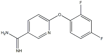 6-(2,4-difluorophenoxy)pyridine-3-carboximidamide