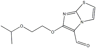 6-(2-isopropoxyethoxy)imidazo[2,1-b][1,3]thiazole-5-carbaldehyde|