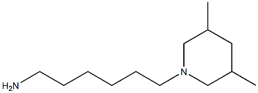 6-(3,5-dimethylpiperidin-1-yl)hexan-1-amine Structure