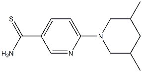 6-(3,5-dimethylpiperidin-1-yl)pyridine-3-carbothioamide