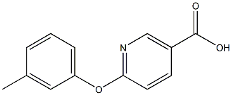 6-(3-methylphenoxy)nicotinic acid