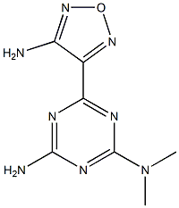 6-(4-amino-1,2,5-oxadiazol-3-yl)-N,N-dimethyl-1,3,5-triazine-2,4-diamine