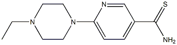 6-(4-ethylpiperazin-1-yl)pyridine-3-carbothioamide Structure