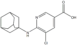 6-(adamantan-1-ylamino)-5-chloropyridine-3-carboxylic acid