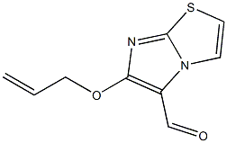 6-(allyloxy)imidazo[2,1-b][1,3]thiazole-5-carbaldehyde Structure