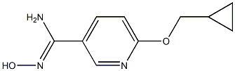 6-(cyclopropylmethoxy)-N'-hydroxypyridine-3-carboximidamide