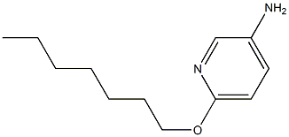 6-(heptyloxy)pyridin-3-amine 结构式