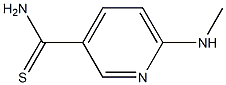 6-(methylamino)pyridine-3-carbothioamide 结构式