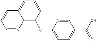 6-(quinolin-8-yloxy)pyridine-3-carboxylic acid