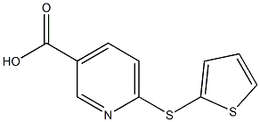 6-(thiophen-2-ylsulfanyl)pyridine-3-carboxylic acid